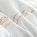 10 CÁI Bộ đồ thêu Bộ khăn trải giường bằng sợi nhỏ váy